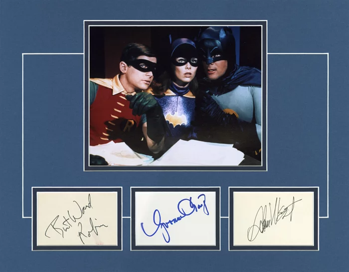 Batman autograph