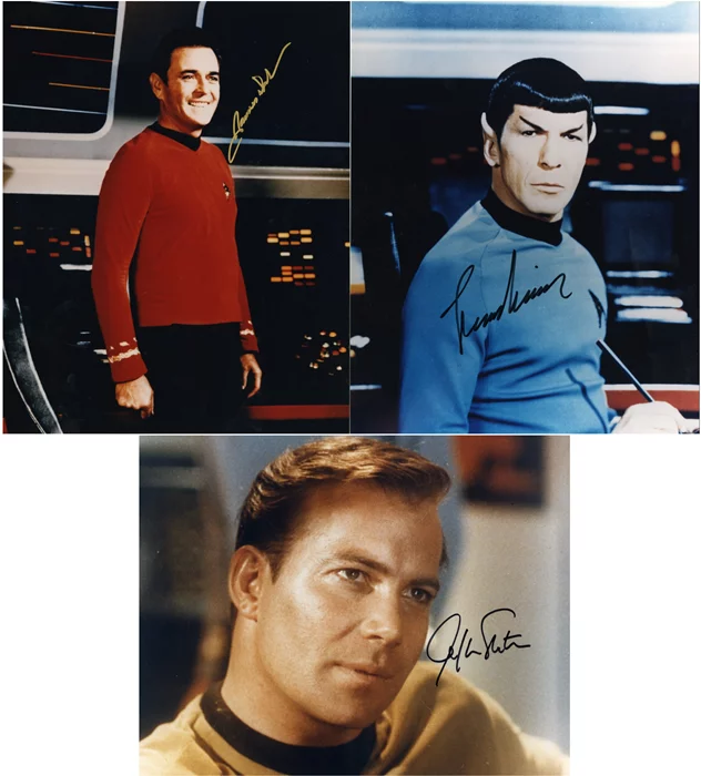 Star Trek autograph