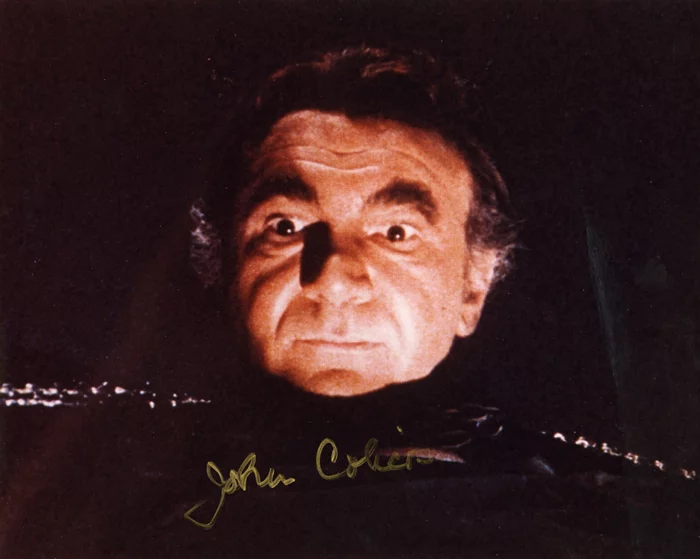 John Colicos autograph