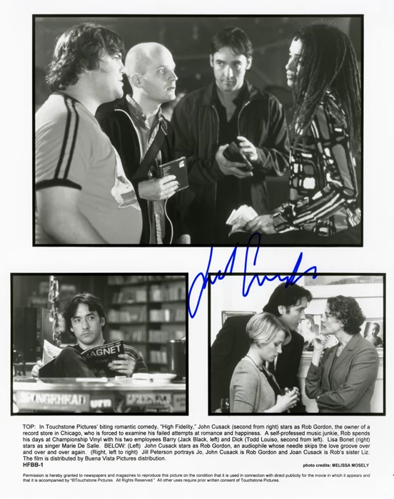 John Cusack autograph