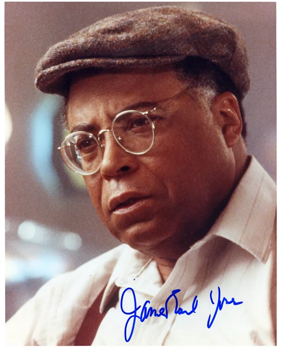 James Earl Jones autograph