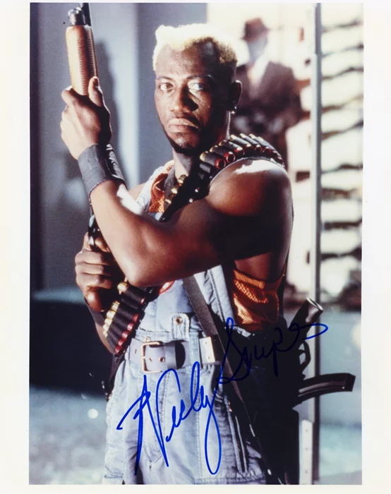 Wesley Snipes autograph