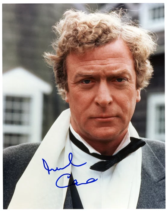 Michael Caine autograph