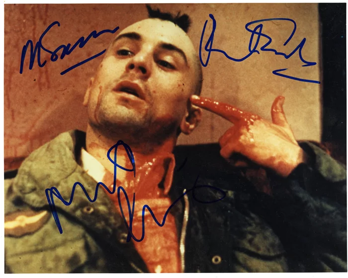 Taxi Driver autograph