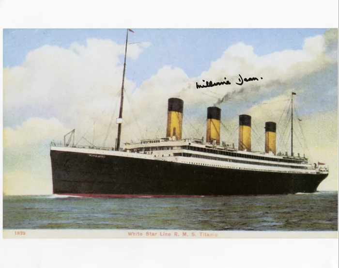 Millvina Dean autograph
