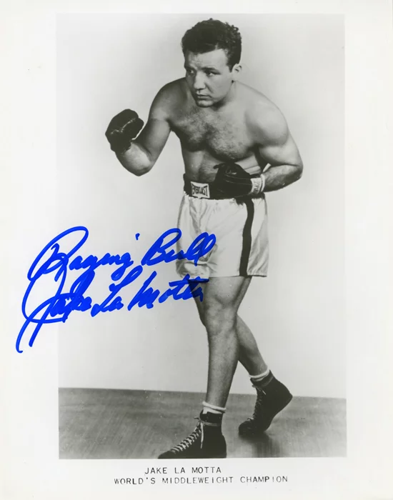Jake La Motta autograph