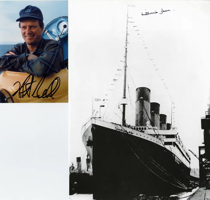 Titanic autograph