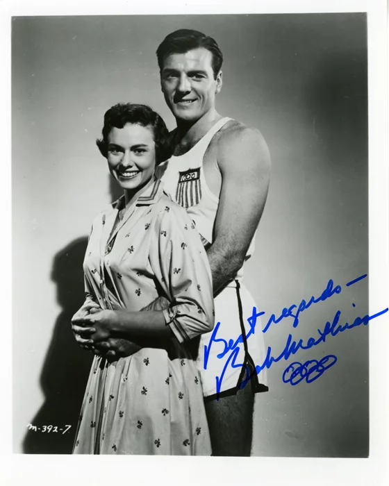 Bob Mathias autograph