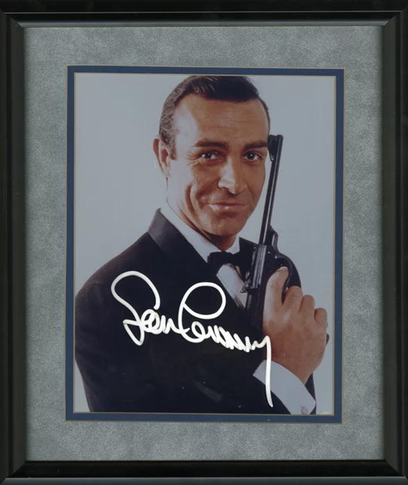 Sean Connery autograph
