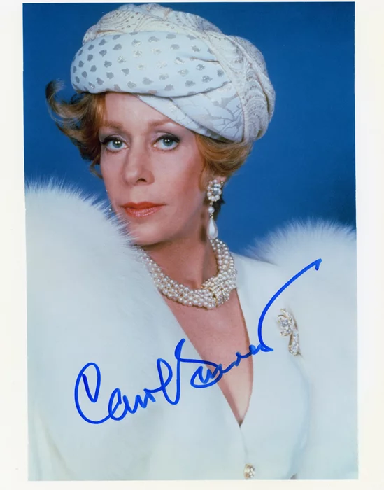 Carol Burnett autograph