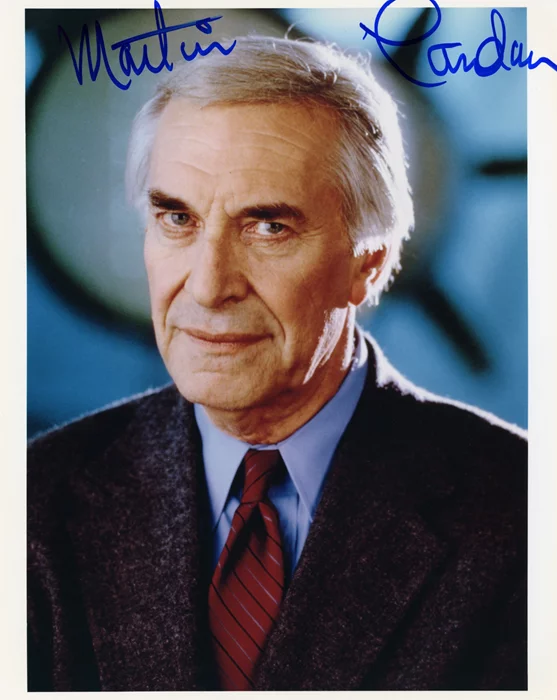 Martin Landau autograph