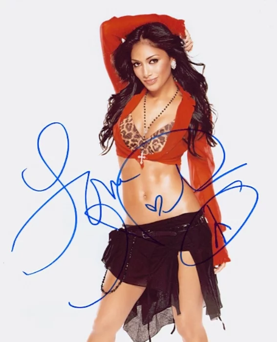 Nicole Scherzinger autograph