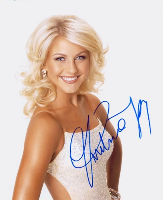 Julianne Hough autograph
