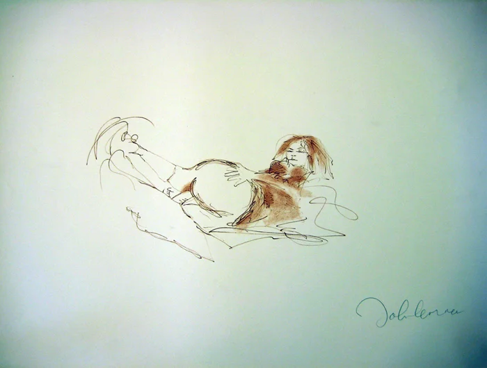 John Lennon autograph