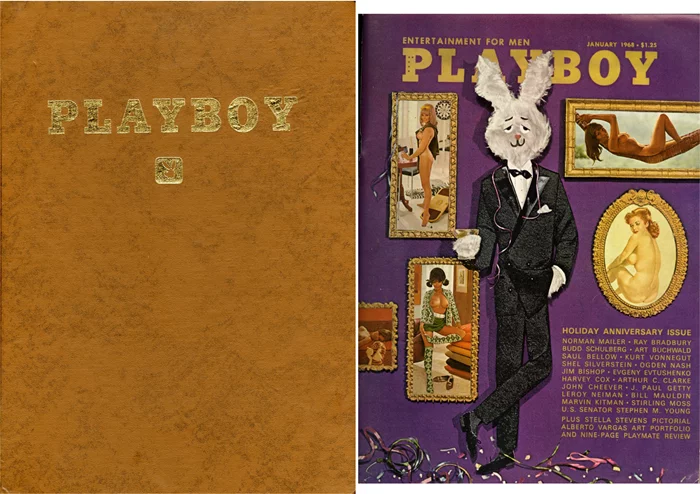 Vintage Playboy Magazines autograph