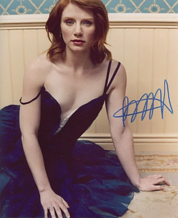 Bryce Dallas Howard autograph