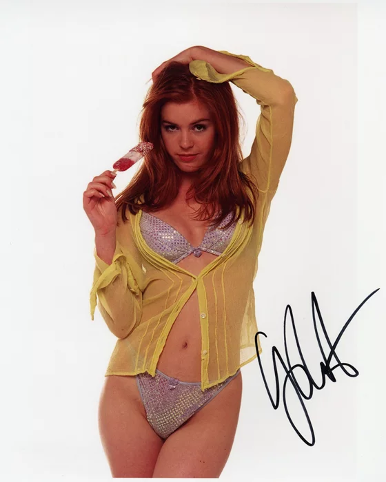 Isla Fisher autograph
