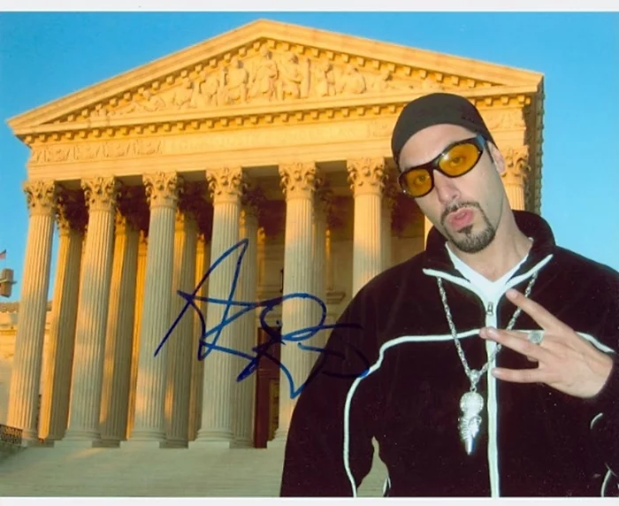 Sacha Baron Cohen autograph