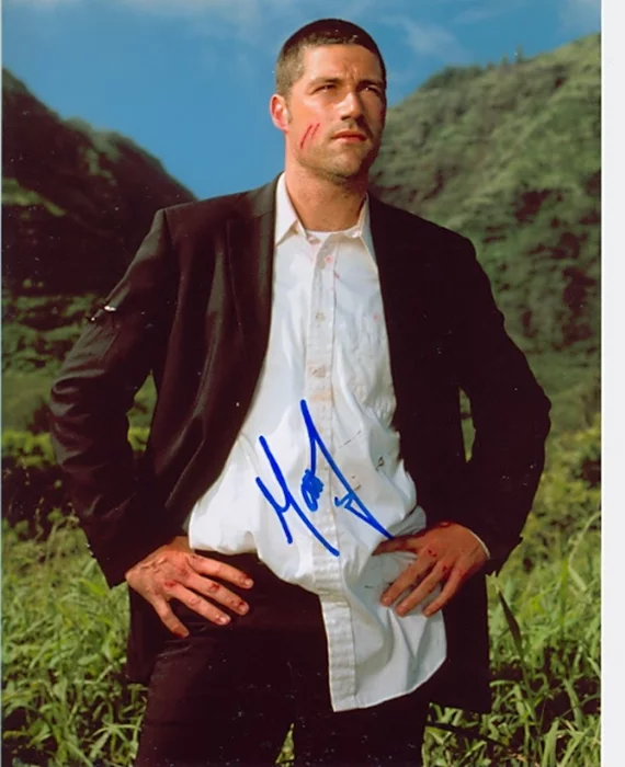Matthew Fox autograph