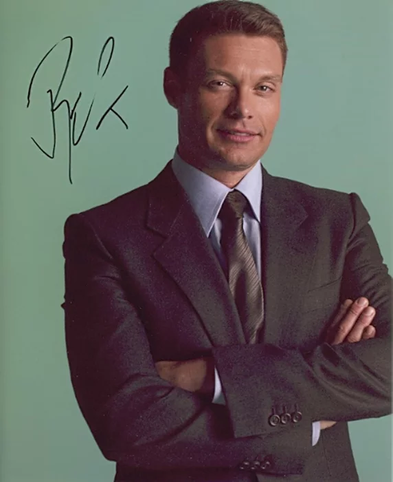 Ryan Seacrest autograph
