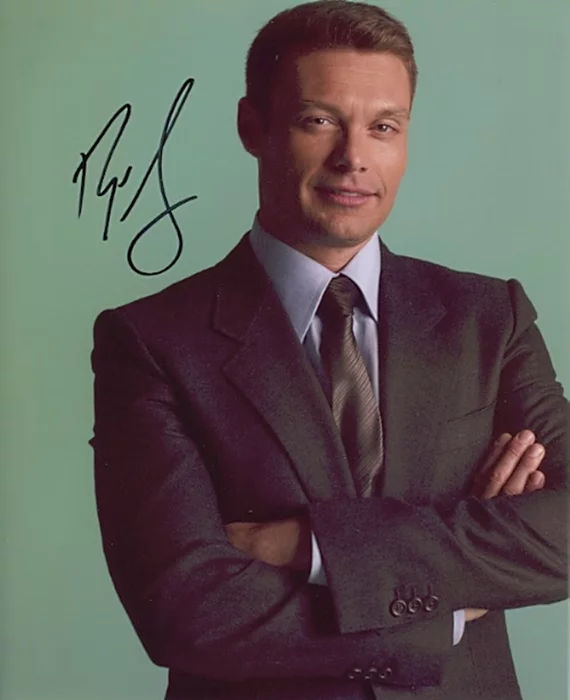 Ryan Seacrest autograph