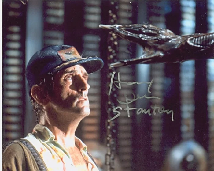 Harry Dean Stanton autograph