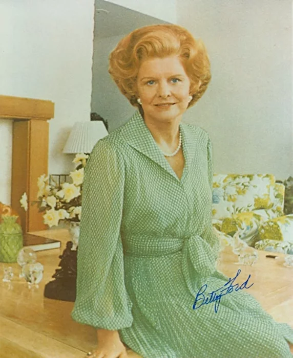 Betty Ford autograph