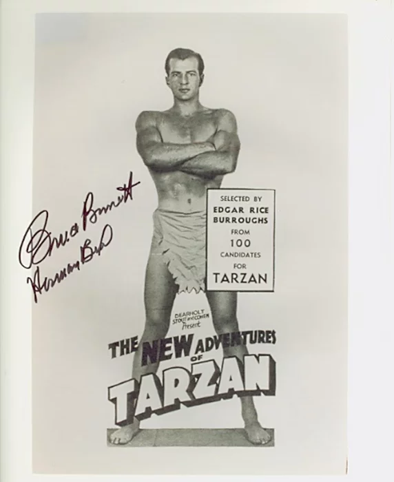 Bruce Bennett autograph
