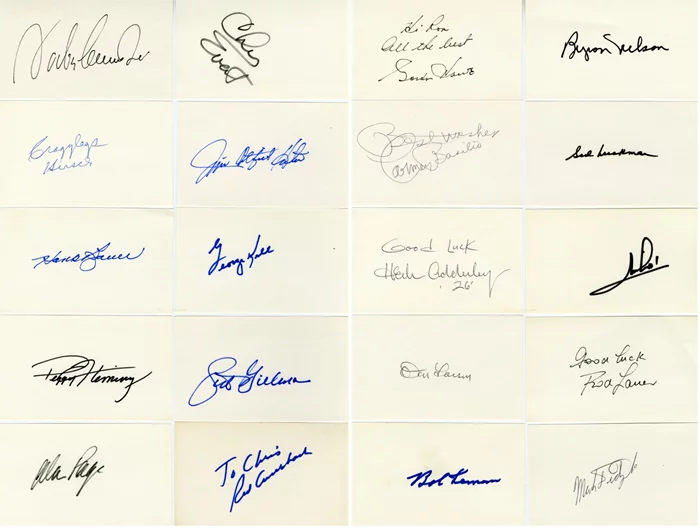 Sports Signature Collection autograph