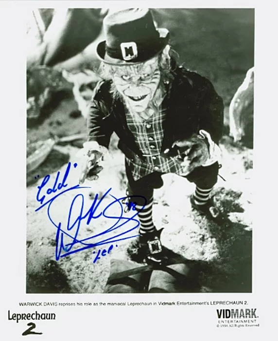 Warwick Davis autograph