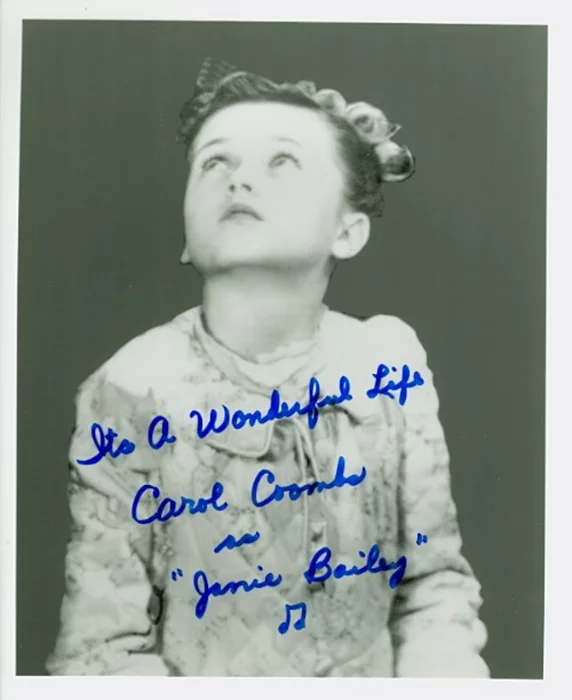 Carol Coombs autograph