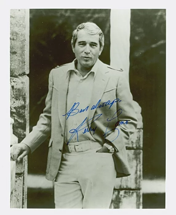 Perry Como autograph