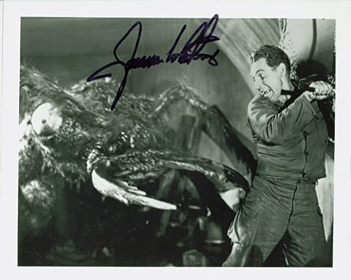 James Whitmore autograph
