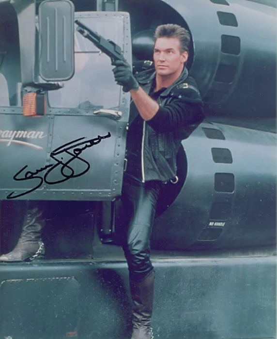 Sam J. Jones autograph