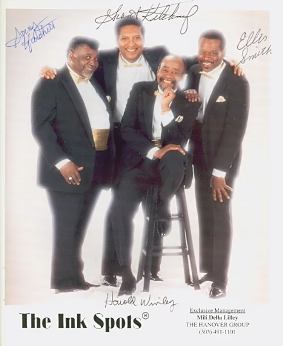 The Ink Spots autograph