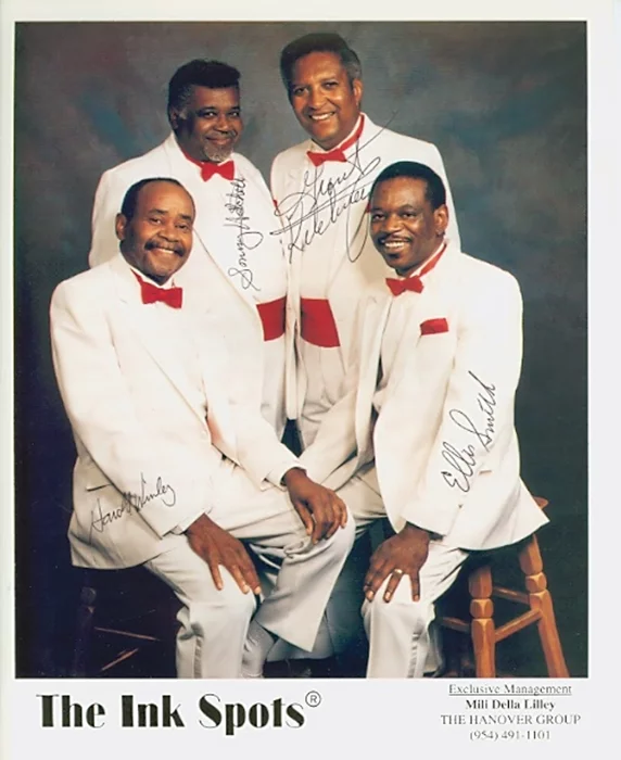 The Ink Spots autograph