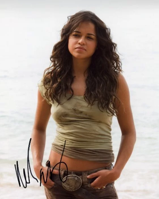 Michelle Rodriguez autograph