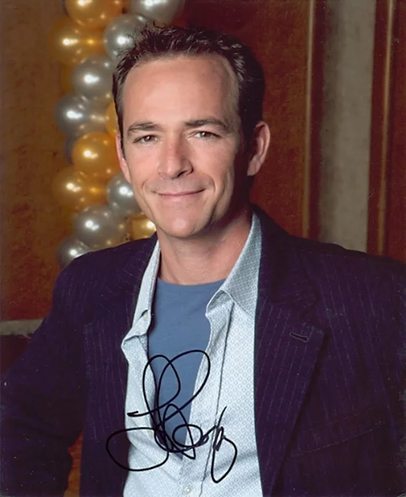 Luke Perry autograph