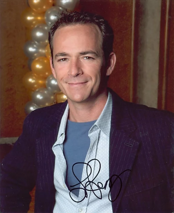 Luke Perry autograph