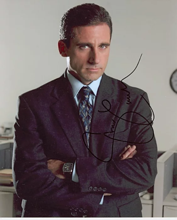 Steve Carell autograph