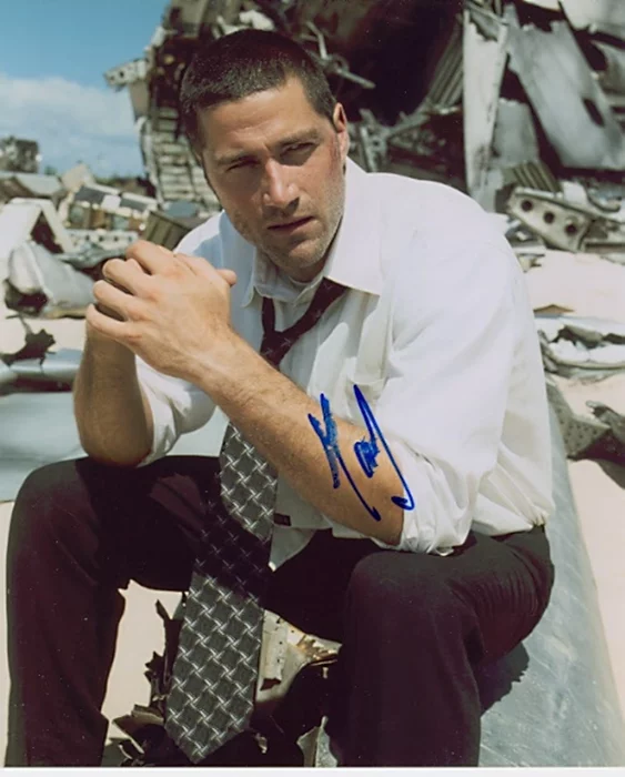 Matthew Fox autograph