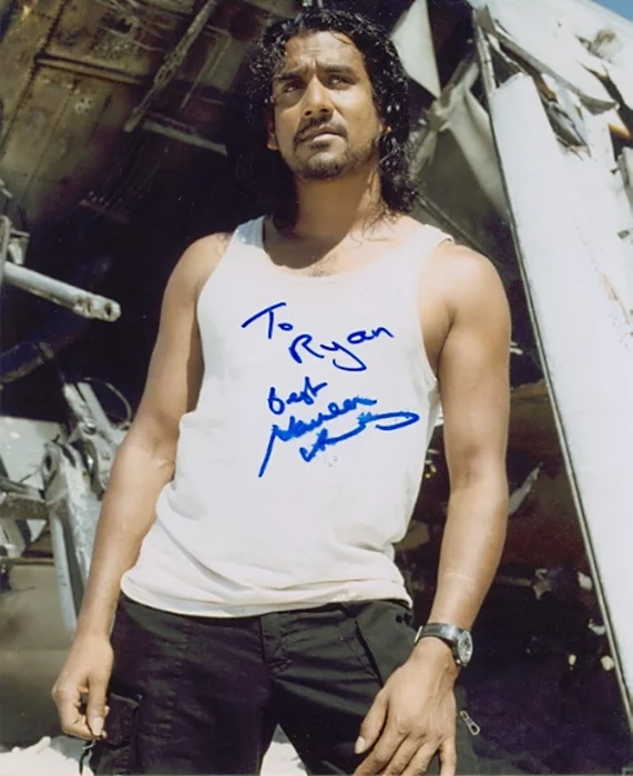 Naveen Andrews autograph