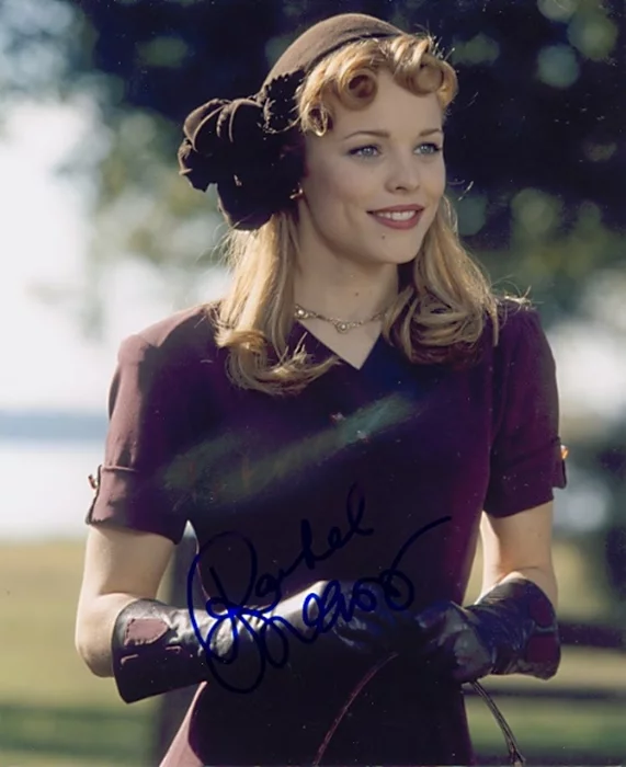 Rachel McAdams autograph