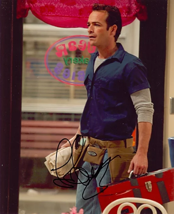Luke Perry autograph