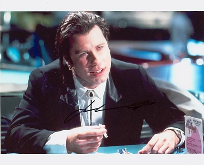 John Travolta autograph