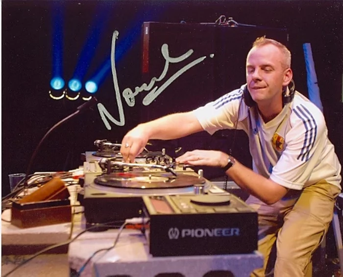 Norman Cook autograph