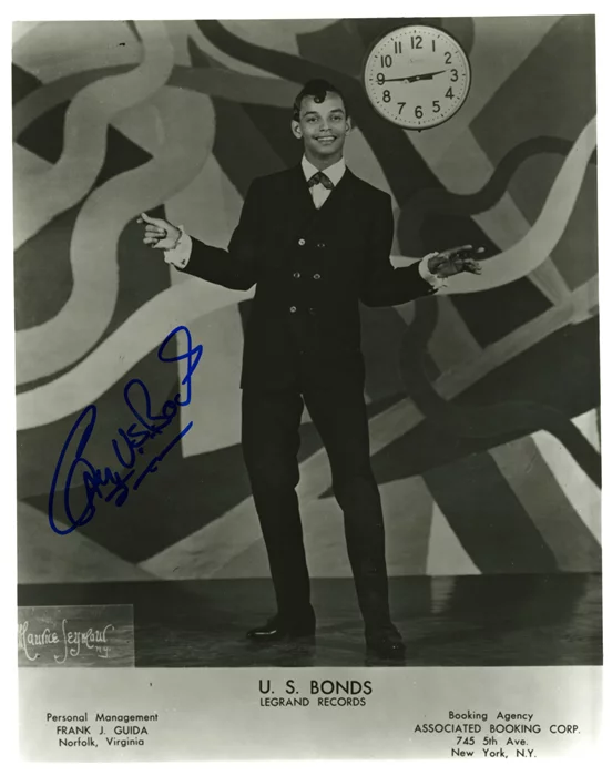 Gary U.S. Bonds autograph
