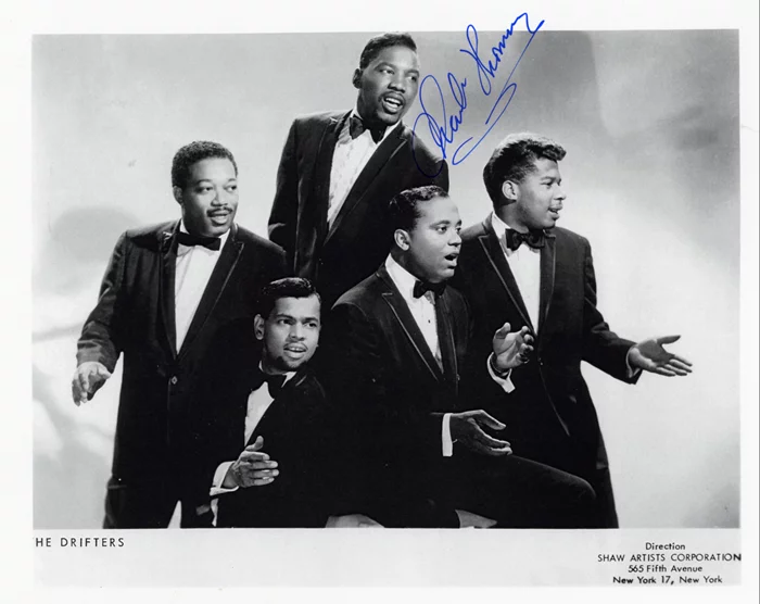 The Drifters autograph