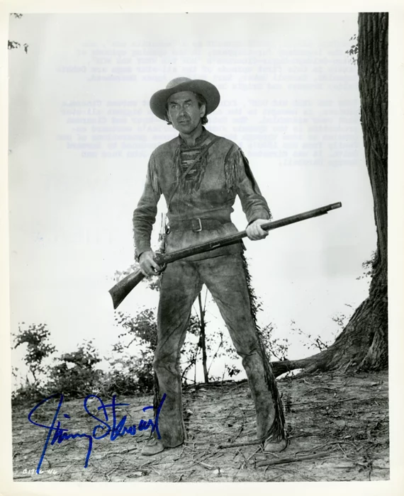 James Stewart autograph