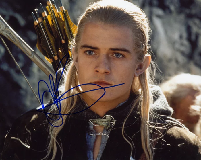 Orlando Bloom autograph